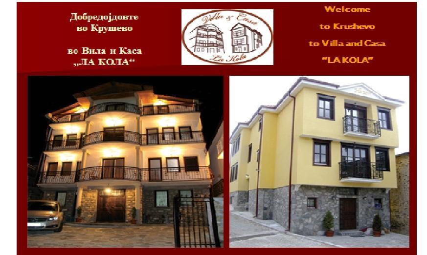 Villa La Kola Kruševo Esterno foto